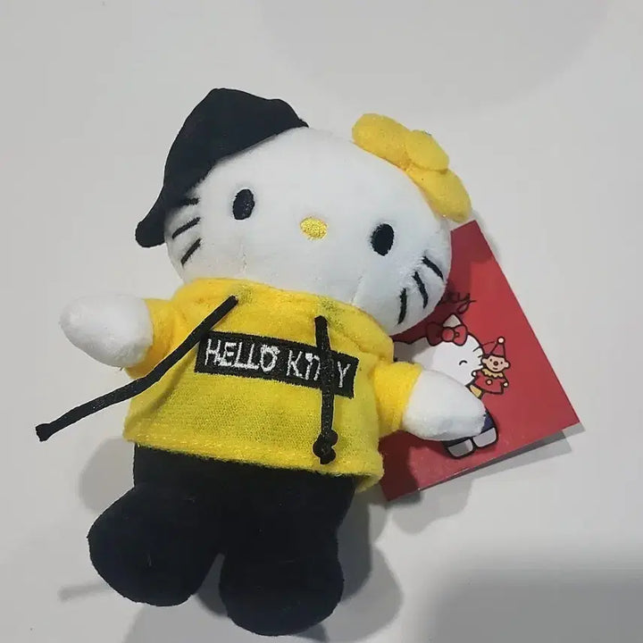 [BUNJANG] Hello Kitty Hooded Plush Keyring / (4/20까지 할인)헬로키티 후드티 인형 키링 새상품