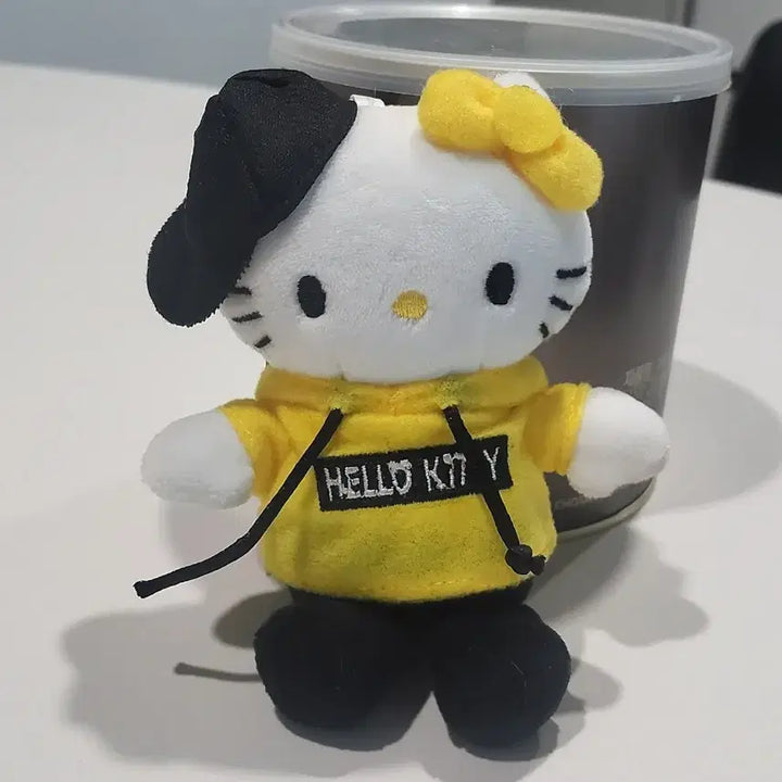 [BUNJANG] Hello Kitty Hooded Plush Keyring / (4/20까지 할인)헬로키티 후드티 인형 키링 새상품