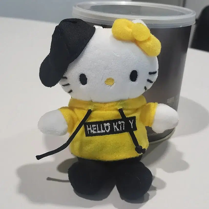 [BUNJANG] Hello Kitty Hooded Plush Keyring / (4/20까지 할인)헬로키티 후드티 인형 키링 새상품