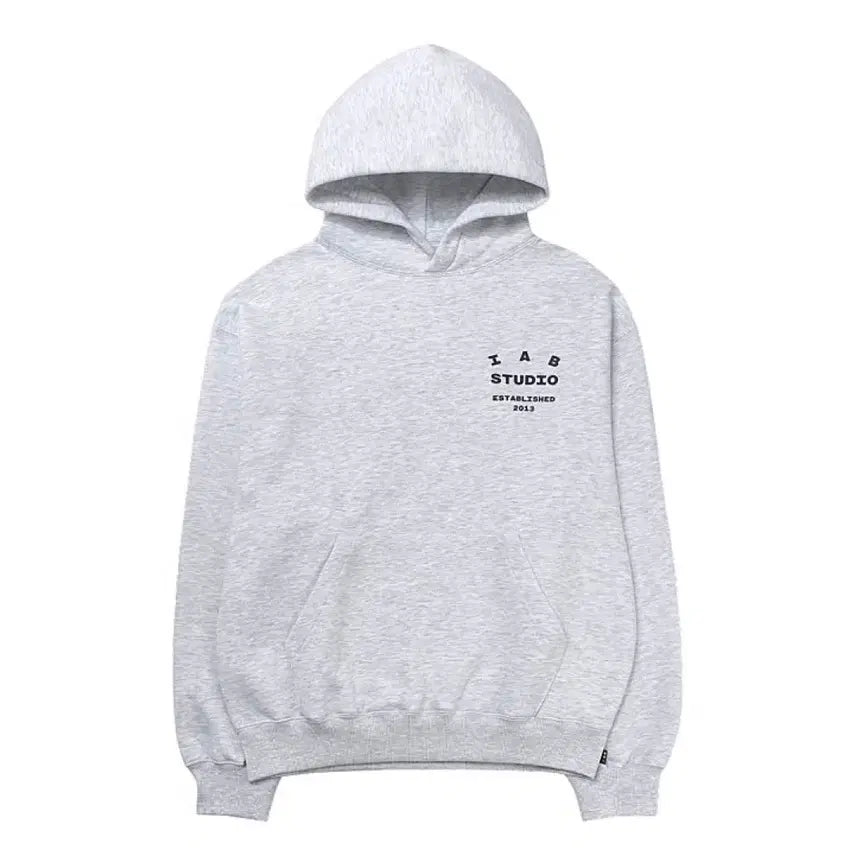 [BUNJANG] IAPP Studio Sweatpants &amp; Hoodie Set Light Gray / [XXL][2XL] 아이앱 스튜디오 후드티,스웨트팬츠 라이트 그레이