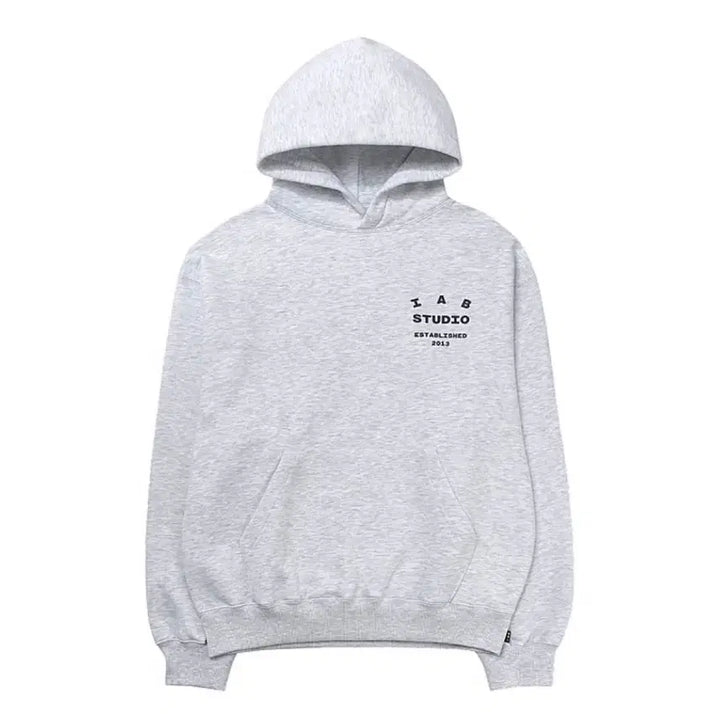 [BUNJANG] IAPP Studio Sweatpants &amp; Hoodie Set Light Gray / [XXL][2XL] 아이앱 스튜디오 후드티,스웨트팬츠 라이트 그레이