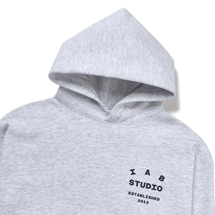 [BUNJANG] IAPP Studio Sweatpants &amp; Hoodie Set Light Gray / [XXL][2XL] 아이앱 스튜디오 후드티,스웨트팬츠 라이트 그레이