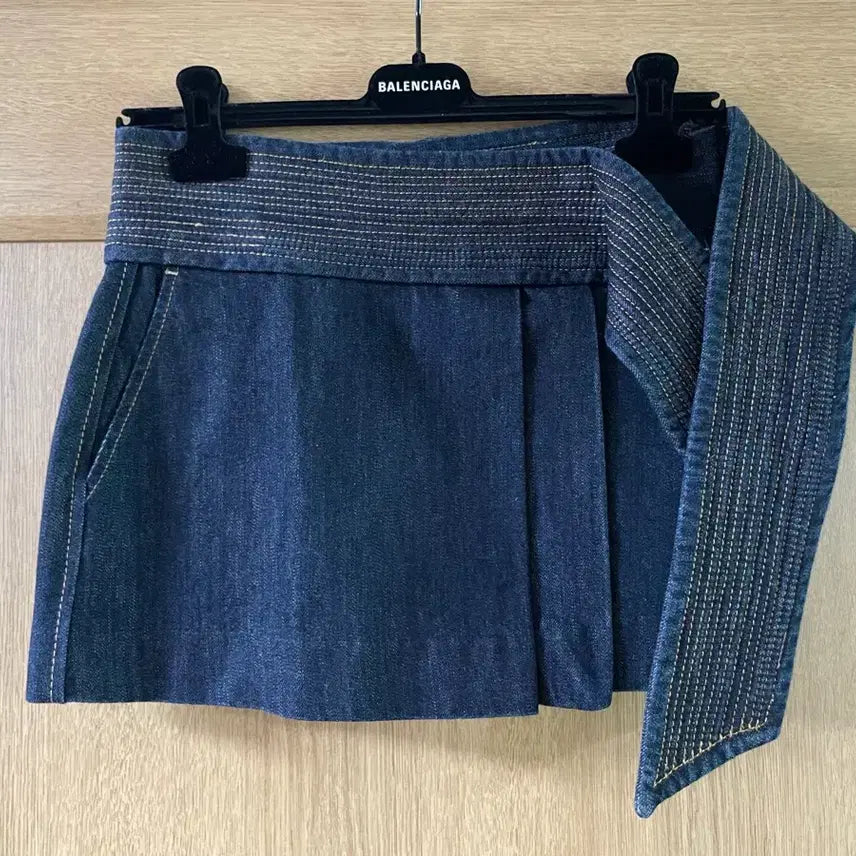 [BUNJANG] Isabel Marant Etoile Denim Wrap Skirt / 이자벨마랑 에뜨왈 데님랩스커트