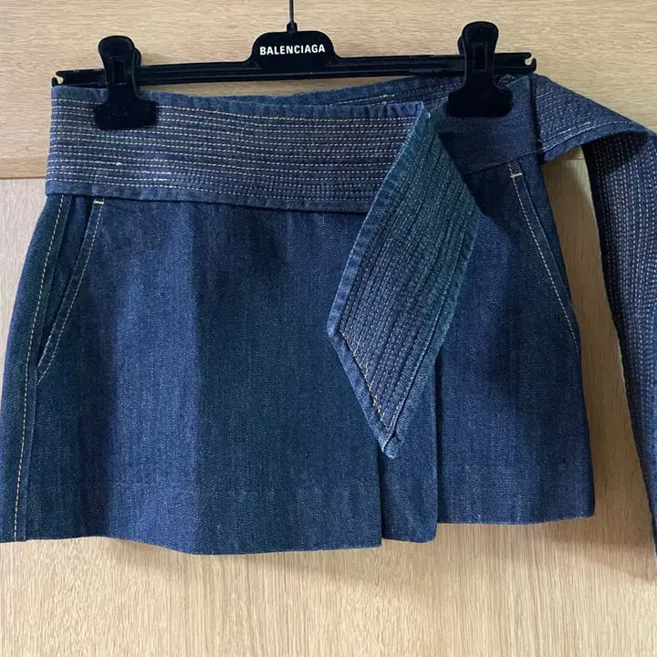 [BUNJANG] Isabel Marant Etoile Denim Wrap Skirt / 이자벨마랑 에뜨왈 데님랩스커트