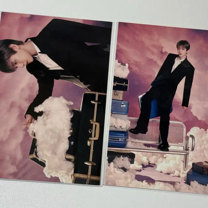 [BUNJANG] EXO Baekhyun [Leverage] Postcard Bundle Set / 엑소 백현 큥콘 레버리닷 입장선물 엽서 2종 일괄판매