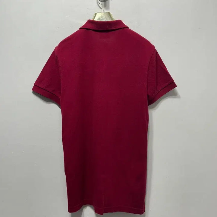 [BUNJANG] Lacoste Polo Shirt Burgundy M / 라코스테 반팔 카라티셔츠 버건디 M