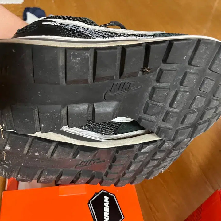 [BUNJANG] Sakai Vapor Waffle Black Sneakers / 사카이 베이퍼 와풀 블랙 280