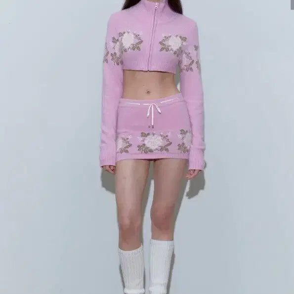 [BUNJANG] Sculptor Angora Micro Skirt / 택달린 새상품 스컬프터 앙고라 마이크로 스커트 치마