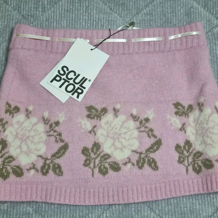 [BUNJANG] Sculptor Angora Micro Skirt / 택달린 새상품 스컬프터 앙고라 마이크로 스커트 치마