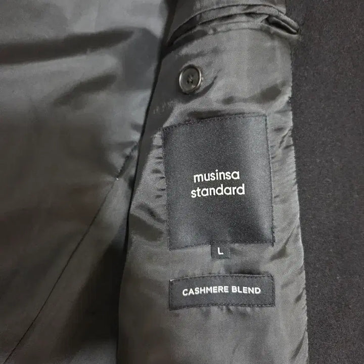 [BUNJANG] Musinsa Standard Cashmere Blend Oversized Single Coat / 무탠다드 케시미어 블랜드 오버사이즈 싱글 코트