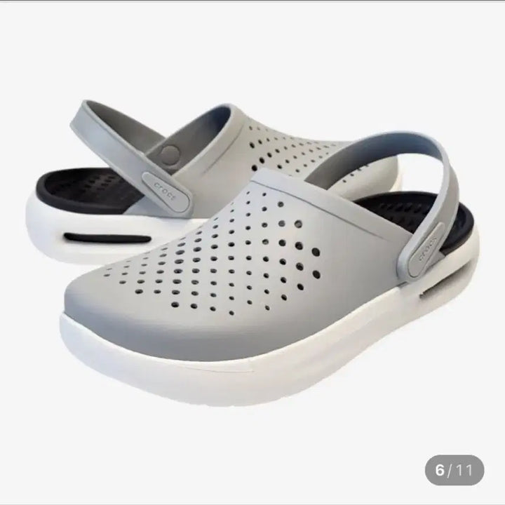 [BUNJANG] Crocs InMotion Gray 240 Shoes / (새상품)크록스 인모션 그레이 240