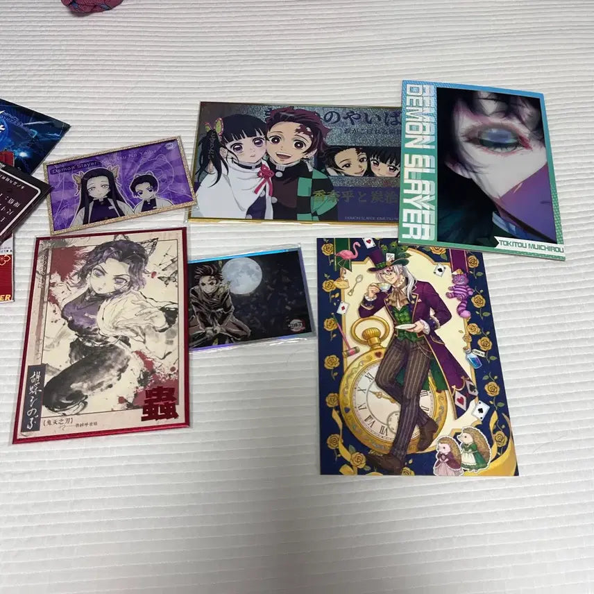 [BUNJANG] Demon Slayer Poster Card Bundle Set / 일괄6개가격 미사용 귀멸의 칼날  포스터 카드
