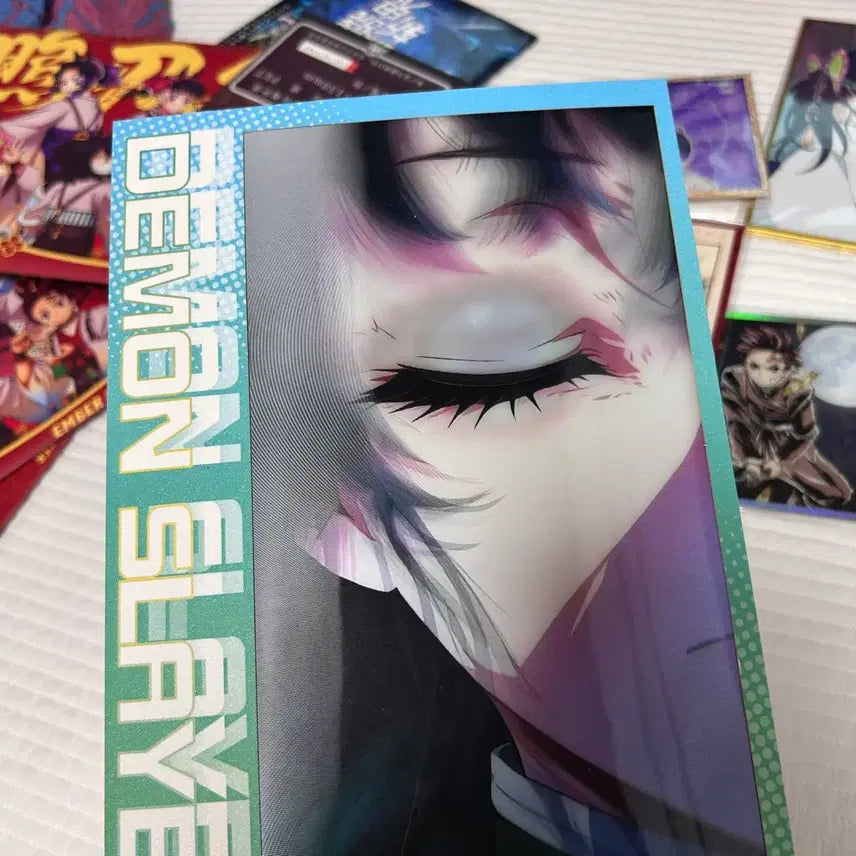 [BUNJANG] Demon Slayer Poster Card Bundle Set / 일괄6개가격 미사용 귀멸의 칼날  포스터 카드