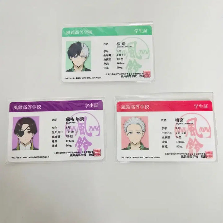 [BUNJANG] Winbre Sakura Sou Oume Miya Student ID Card (Sealed) / 오늘만 할인 [미개봉] 윈브레 학생증 사쿠라스오우메미야