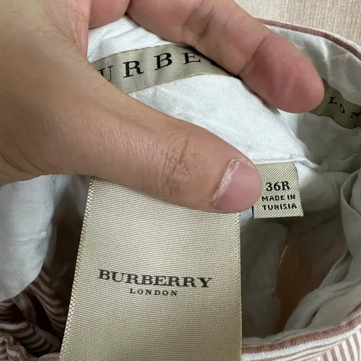 [SOLD OUT] 버버리 남자 면 팬츠 36R