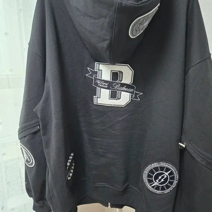 [BUNJANG] Songzio Homme DC Collaboration Hooded Zip-up / 송지오 옴므 X DC 후드집업 블랙