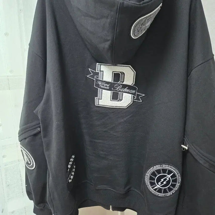 [BUNJANG] Songzio Homme DC Collaboration Hooded Zip-up / 송지오 옴므 X DC 후드집업 블랙