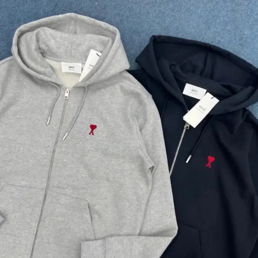 [BUNJANG] BTS Army Red Heart Zip-up Jacket / 아미 레드 하트 집업 QR인증가능 /초특가