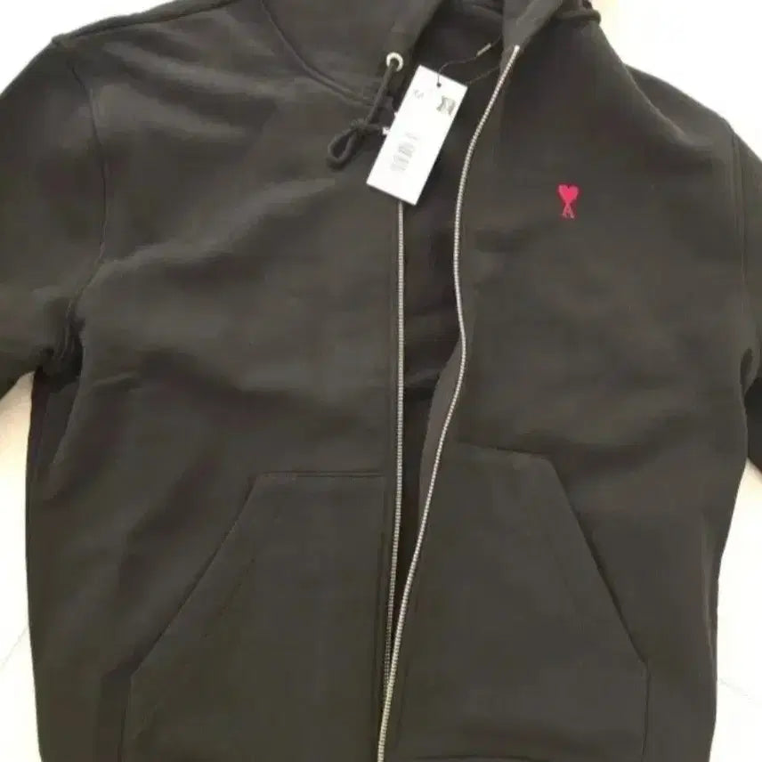 [BUNJANG] BTS Army Red Heart Zip-up Jacket / 아미 레드 하트 집업 QR인증가능 /초특가