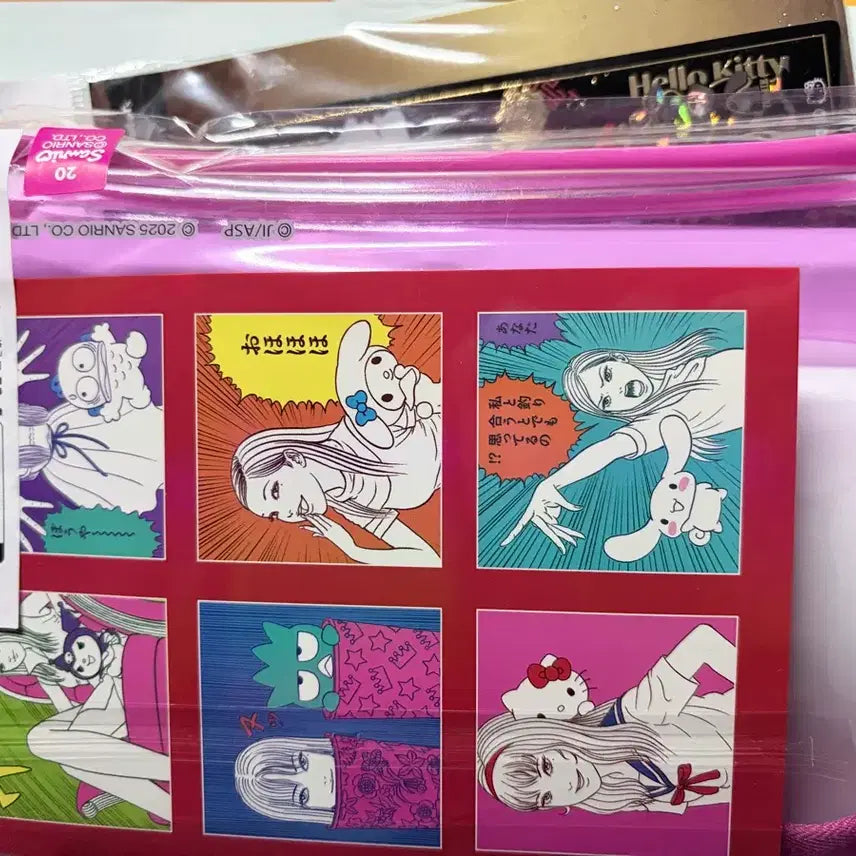[BUNJANG] Junji Ito Tomie Sanrio Collaboration Set / 이토준지 토미에 산리오 콜라보 파우치,책갈피 팝니다