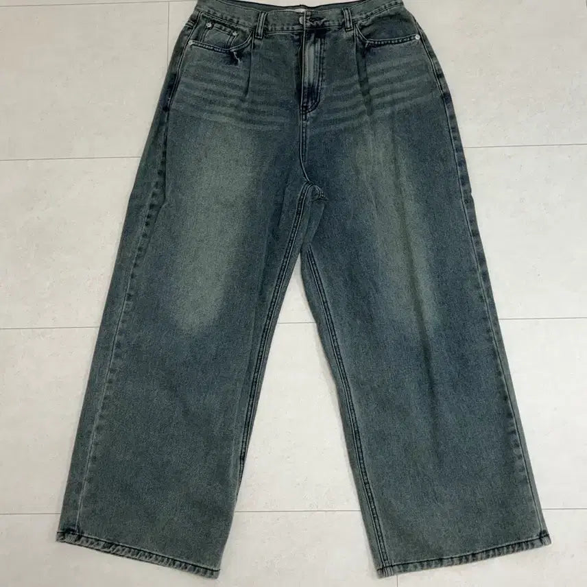[BUNJANG] Tones Washed Denim Jeans / tones. 워싱 데님 L