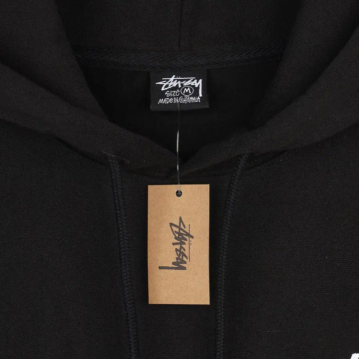 [BUNJANG] Stussy Honolulu Hoodie Black / [M] 스투시 스탁 호놀룰루 후드 블랙