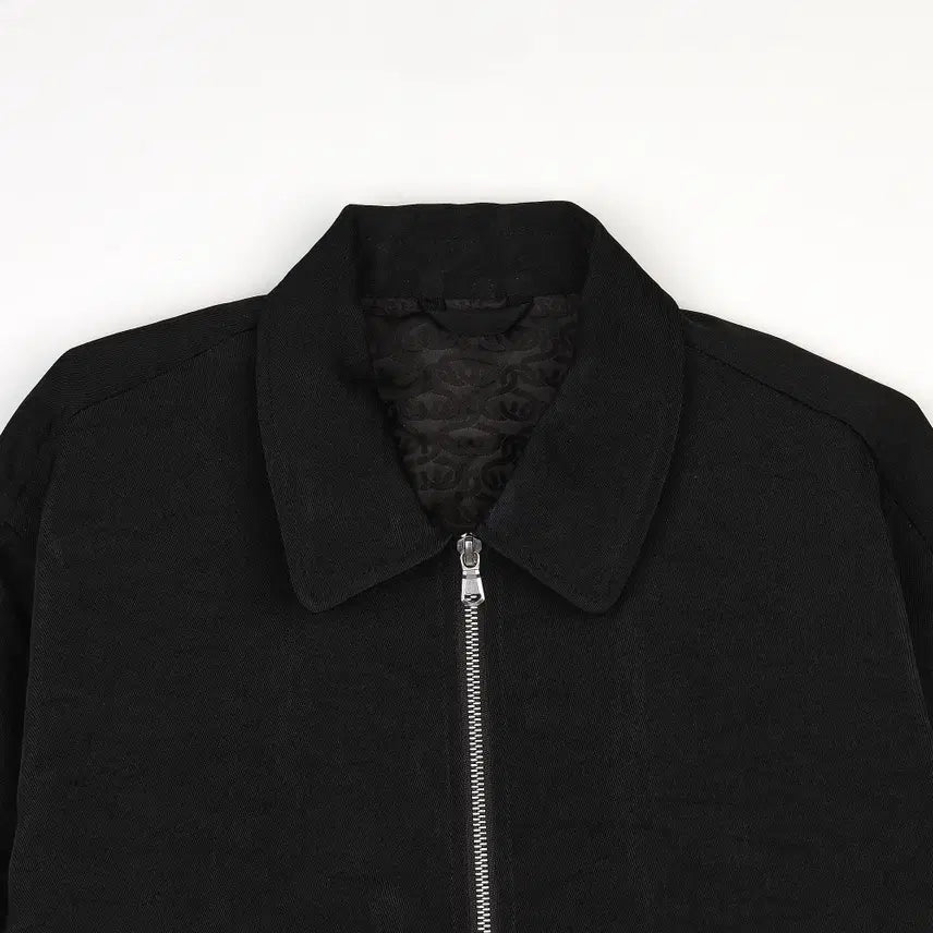 [BUNJANG] Stussy SS Link Nylon Club Jacket Black / [S] 스투시 SS 링크 나일론 클럽 자켓 블랙