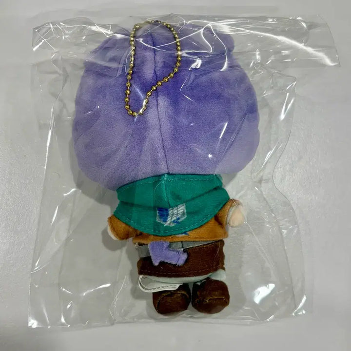 [BUNJANG] Attack on Titan Mikasa Ackerman Sanrio Kuromi Mascot Plush / 진격의거인 미카사 아커만 산리오콜라보 쿠로미 마스코트사이즈 누이