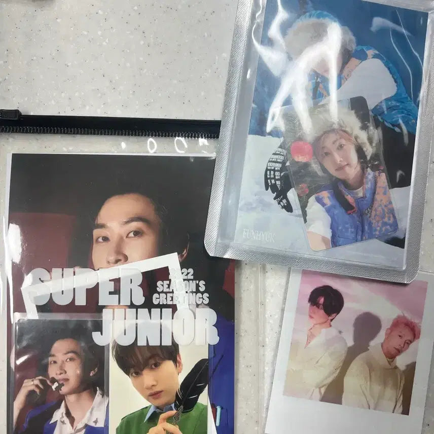 [BUNJANG] Super Junior Eunhyuk Official Goods Bundle Set / 슈퍼주니어 은혁 공식 굿즈+포카