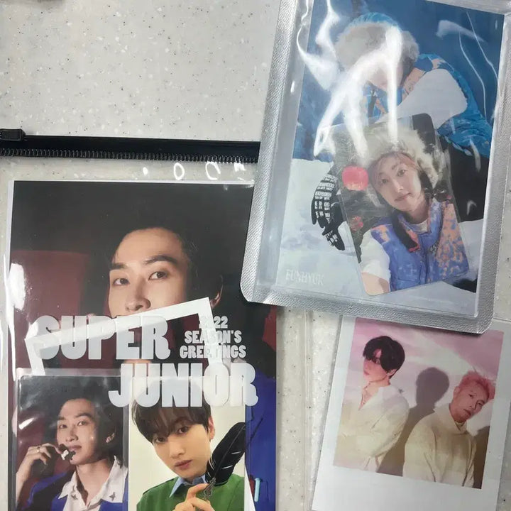 [BUNJANG] Super Junior Eunhyuk Official Goods Bundle Set / 슈퍼주니어 은혁 공식 굿즈+포카