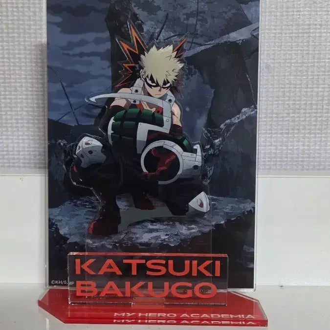 [BUNJANG] My Hero Academia Bakugo Katsuki Acrylic Diorama Stand / 나히아 전시회 한정 공식 아크릴 디오라마 스탠드 - 바쿠고 카츠키