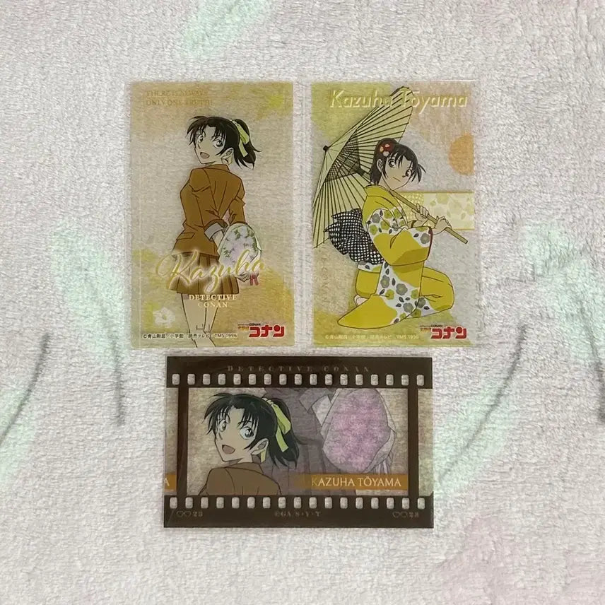 [BUNJANG] Detective Conan Kazuha Toyama Clear Sheet Card / 명탐정코난 토야마 카즈하 서가영 클리어 시트 카드 3탄 필름풍 카드