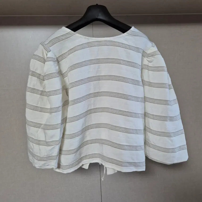 [BUNJANG] Mutoffice Linen Ribbon Cardigan / 프리)Mutoffice 무트오피스 린넨 리본 가디건