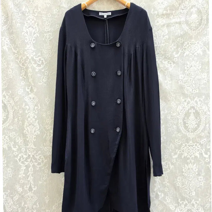 [BUNJANG] Emporio Armani 90s Rayon Acetate Double-Breasted Coat / 90s 엠포리오 아르마니 (made in italy)