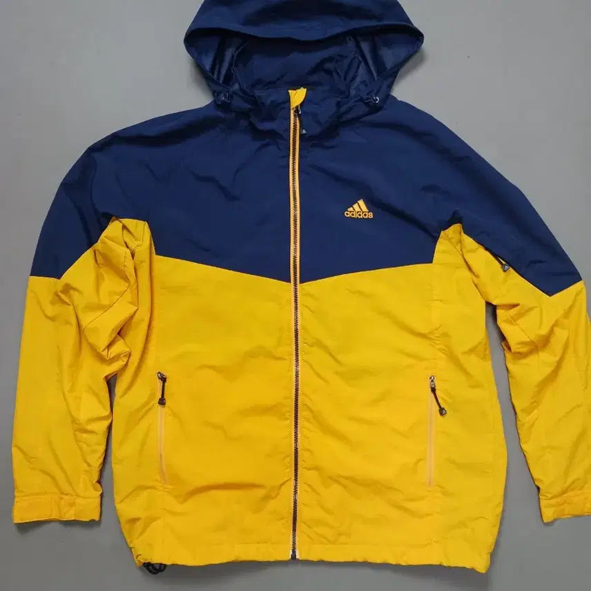 [BUNJANG] Adidas Pura Detachable Hood Windbreaker Jacket (105) / [105] 아디다스 바람막이 푸라 후드 탈부착 자켓