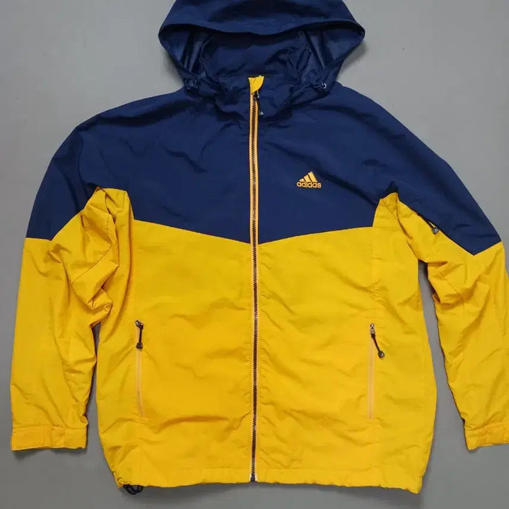 [BUNJANG] Adidas Pura Detachable Hood Windbreaker Jacket (105) / [105] 아디다스 바람막이 푸라 후드 탈부착 자켓