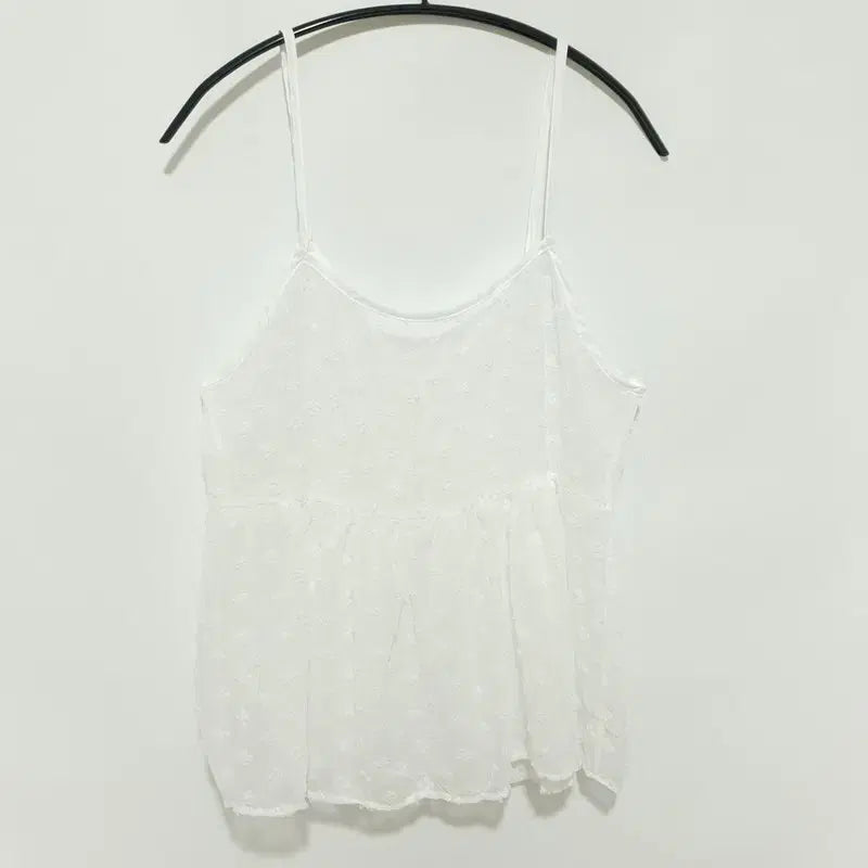 [BUNJANG] Sleeveless Layered Bustier Top / 시스루 레이어드 뷔스티에 F_S0328