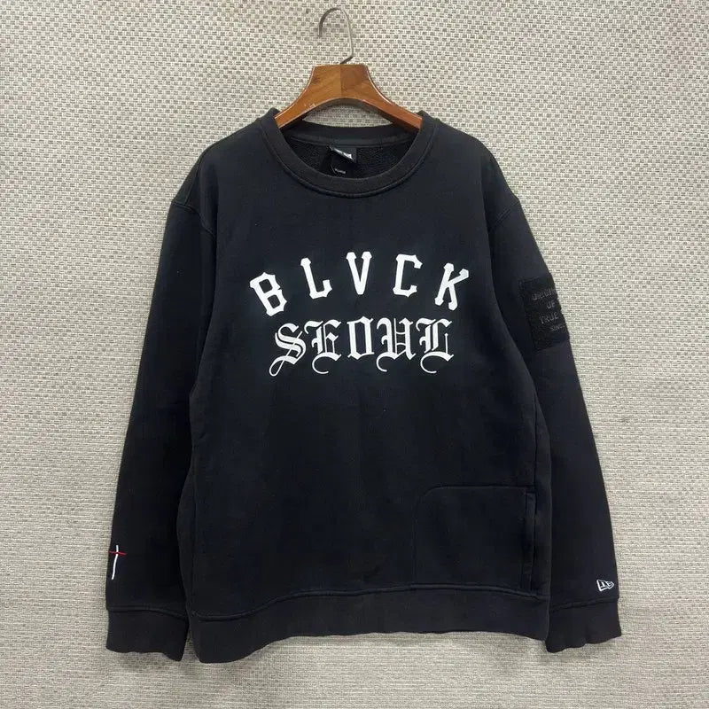 [BUNJANG] New Era Printed Sweatshirt 2XL / 뉴에라 캐주얼 프린팅 약기모 스웻셔츠맨투맨 2XL A07663