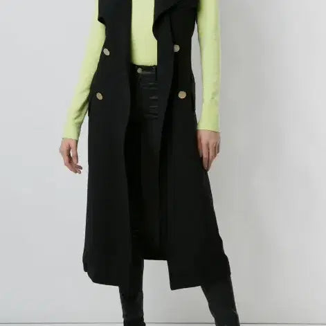 [BUNJANG] Armani Belted Long Jacket / 아르마니 벨티드 롱자켓 55