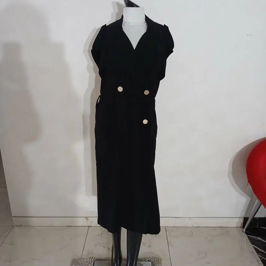 [BUNJANG] Armani Belted Long Jacket / 아르마니 벨티드 롱자켓 55