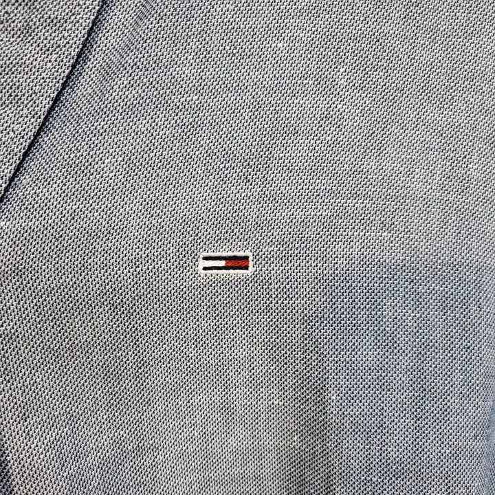 [BUNJANG] Tommy Hilfiger Linen Long Shirt Dress (S) / 타미힐피거 헨리넥 린넨  롱 셔츠 원피스  s