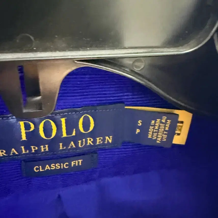 [BUNJANG] Polo Classic Fit Cobalt Blue Corduroy Shirt / 폴로 클래식핏 남방