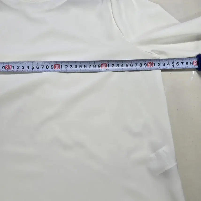 [BUNJANG] thg White Round Neck Long Sleeve Blouse / 0452 thg me 화이트 라운드넥 긴팔 블라우스 77