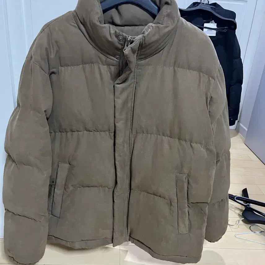 [BUNJANG] Now and Tomorrow Brown Padded Jacket / 나우앤드투마로우 브라운 패딩