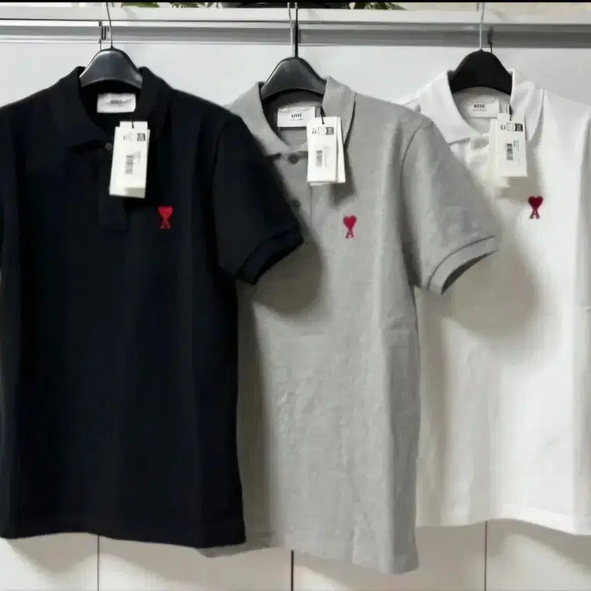 [BUNJANG] Ami Polo Shirt / 아미 카라티/무료배송/새상품/초특가