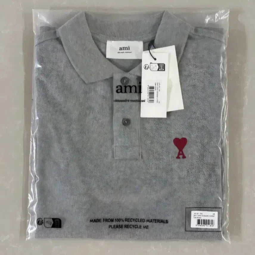 [BUNJANG] Ami Polo Shirt / 아미 카라티/무료배송/새상품/초특가