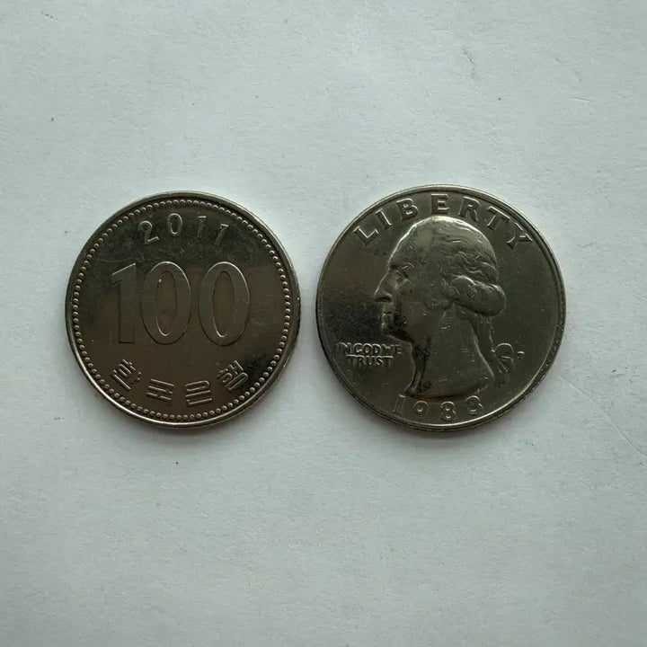 [BUNJANG] 1983 United States Quarter Dollar Coin / 1983년 미국 쿼터달러 동전 S1017