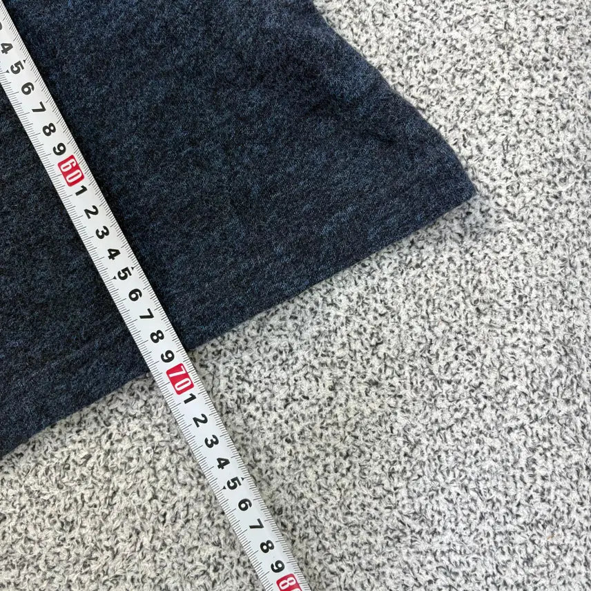 [BUNJANG] Hazzys Color Block Knit Long Sleeve T-shirt / 95 헤지스 배색 니트 긴팔티 60316J