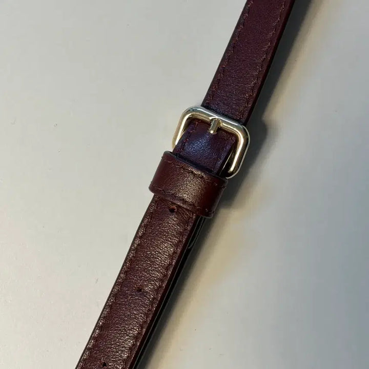[BUNJANG] APC Maelys Half Moon Crossbody Bag - Burgundy / 아페셰 마엘리스 하프문 크로스백 버건디(APC maelys 단종)