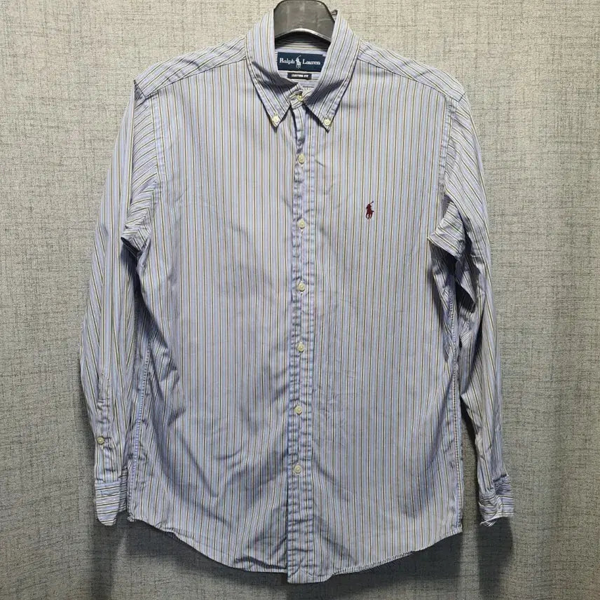 [BUNJANG] Polo Ralph Lauren Custom Fit Striped Shirt / 폴로 랄프로렌 커스텀핏 스트라이프 셔츠 남방 41